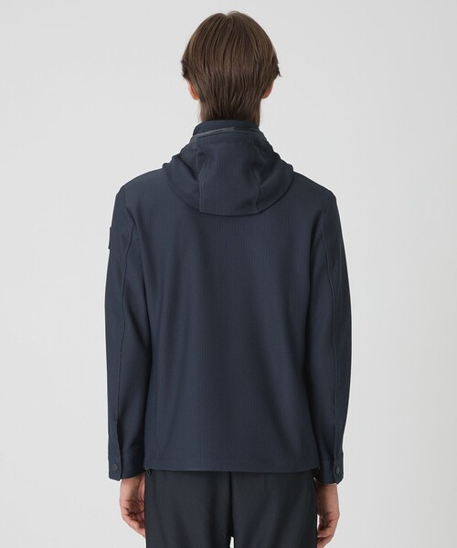 BLACK LABEL CRESTBRIDGE(ブラックレーベル・クレストブリッジ)の「【BLACK lab.】ブリーズメッシュパーカー(ブルゾン・メンズ・ネイビー/ライトグレー・L/M/XL)」の10枚目の写真