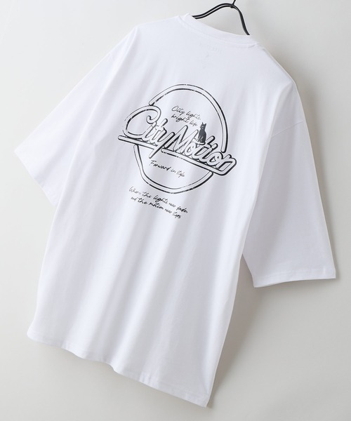 UNIIT(ユニット)の「【ZERO STAIN/ゼロステイン】汗染みの目立ちにくいTシャツ ZEROSTAIN ロゴ アニマル バックプリント オーバーサイズTシャツ 防汚 UVカット 綿タッチ・厚手(Tシャツ/カットソー・メンズ・ホワイト系その他2/ブラック系その他2/ブルー系その他/ホワイト系その他・X-LARGE/LARGE/MEDIUM)」の15枚目の写真