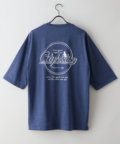 UNIIT(ユニット)の「【ZERO STAIN/ゼロステイン】汗染みの目立ちにくいTシャツ ZEROSTAIN ロゴ アニマル バックプリント オーバーサイズTシャツ 防汚 UVカット 綿タッチ・厚手(Tシャツ/カットソー・メンズ・ホワイト系その他2/ブラック系その他2/ブルー系その他/ホワイト系その他・X-LARGE/LARGE/MEDIUM)」の13枚目の写真
