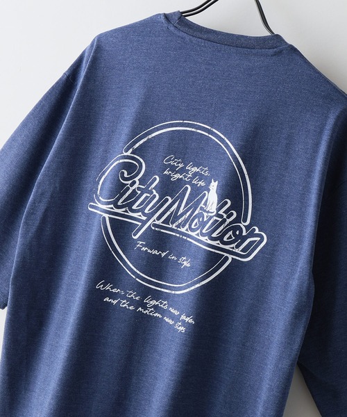 UNIIT(ユニット)の「【ZERO STAIN/ゼロステイン】汗染みの目立ちにくいTシャツ ZEROSTAIN ロゴ アニマル バックプリント オーバーサイズTシャツ 防汚 UVカット 綿タッチ・厚手(Tシャツ/カットソー・メンズ・ホワイト系その他2/ブラック系その他2/ブルー系その他/ホワイト系その他・X-LARGE/LARGE/MEDIUM)」の6枚目の写真