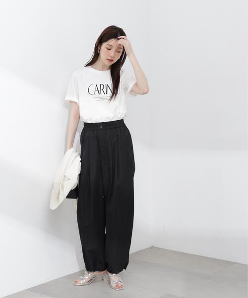PROPORTION BODY DRESSING(プロポーションボディドレッシング)の「【加藤栞さん着用】<a>グラフィックTシャツ / 1216169403(Tシャツ/カットソー・レディース・ホワイト/ブラック/ネイビー・FREE)」の16枚目の写真