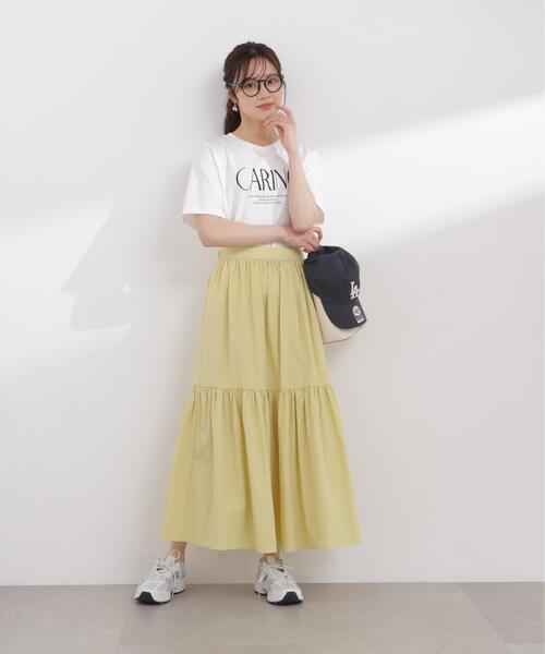 PROPORTION BODY DRESSING(プロポーションボディドレッシング)の「【加藤栞さん着用】<a>グラフィックTシャツ / 1216169403(Tシャツ/カットソー・レディース・ホワイト/ブラック/ネイビー・FREE)」の21枚目の写真