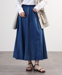 EGLANTINE セットアップ対応 ダンガリーフレアスカート
