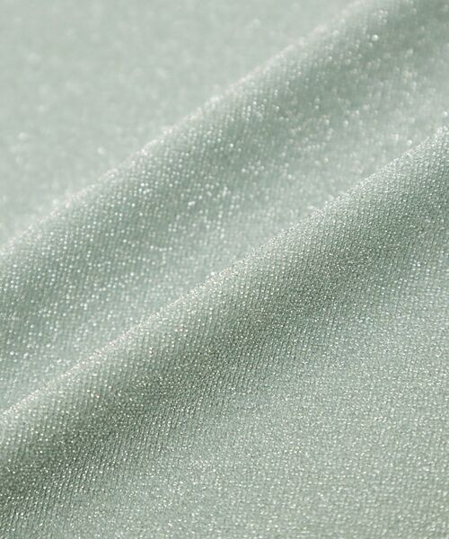 SHOO・LA・RUE（シューラルー）の「【洗える/S-LL】コーデのさりげないアクセントに　きらきらラメタンク（タンクトップ・レディース・ライトグリーン/ブラック/ゴールド/シルバー・01/04/03/02）」の19枚目の写真