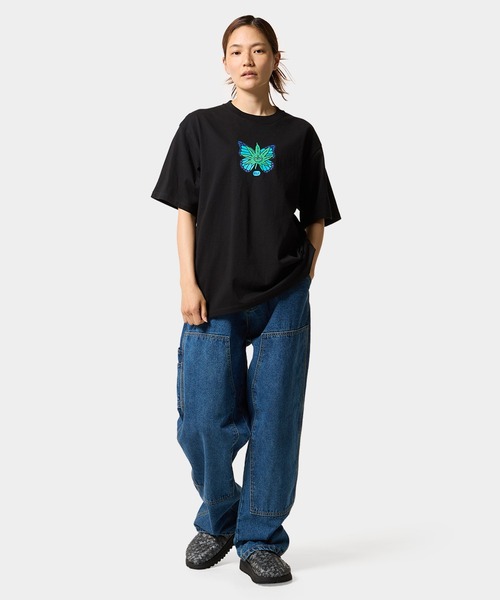 HUF（ハフ）の「GREEN BUDDERFLY TEE（Tシャツ/カットソー・メンズ・ホワイト/ブラック/オレンジ系その他・S/M/L/XL/XXL）」の11枚目の写真