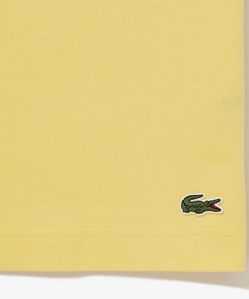 LACOSTE(ラコステ)の「ヴィンテージ ロゴプリント ルーズフィットTシャツ(Tシャツ/カットソー・メンズ・イエロー/ダークアッシュ/オフホワイト・5/4/3/2)」の16枚目の写真