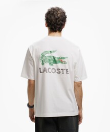 LACOSTE(���R�X�e)�̃r���e�[�W���S ���[�Y�t�B�b�gT�V���c(T�V���c/�J�b�g�\�[)