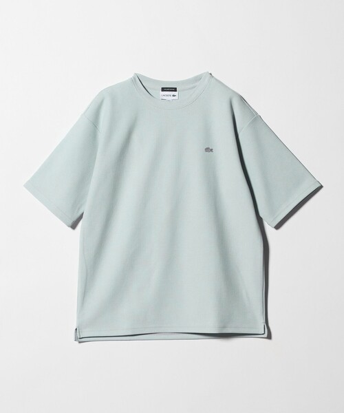 LACOSTE（ラコステ）の「＜LACOSTE for BEAUTY&YOUTH＞ワントーン ショートスリーブ Tシャツ（Tシャツ/カットソー・メンズ・ブラック/ブラウン系/ライトグレー/ホワイト/ダークグレー・S/L/XL/M）」の4枚目の写真