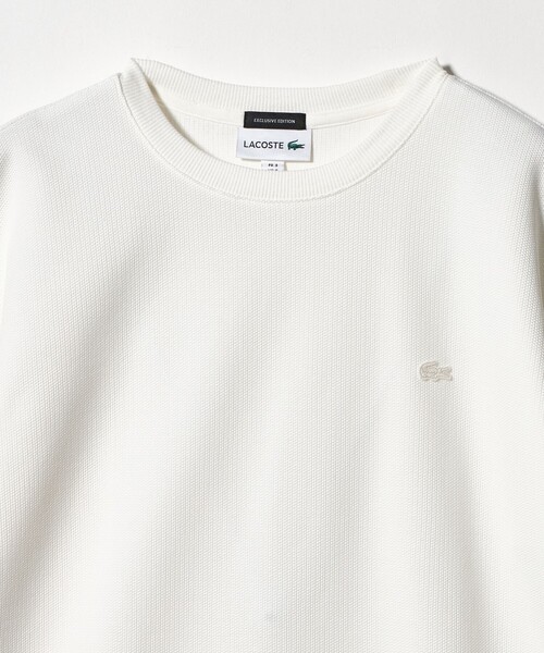 LACOSTE（ラコステ）の「＜LACOSTE for BEAUTY&YOUTH＞ワントーン ショートスリーブ Tシャツ（Tシャツ/カットソー・メンズ・ブラック/ブラウン系/ライトグレー/ホワイト/ダークグレー・S/L/XL/M）」の14枚目の写真