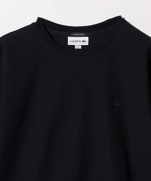 LACOSTE（ラコステ）の「＜LACOSTE for BEAUTY&YOUTH＞ワントーン ショートスリーブ Tシャツ（Tシャツ/カットソー・メンズ・ブラック/ブラウン系/ライトグレー/ホワイト/ダークグレー・S/L/XL/M）」の16枚目の写真