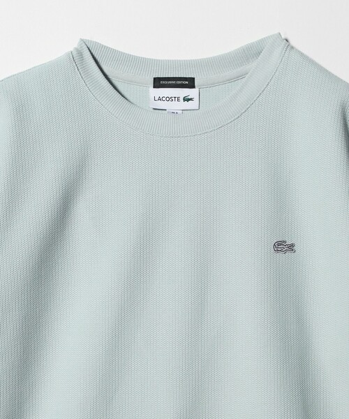 LACOSTE（ラコステ）の「＜LACOSTE for BEAUTY&YOUTH＞ワントーン ショートスリーブ Tシャツ（Tシャツ/カットソー・メンズ・ブラック/ブラウン系/ライトグレー/ホワイト/ダークグレー・S/L/XL/M）」の18枚目の写真