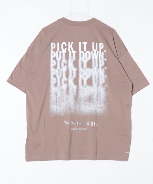 adidas(アディダス)の「アディダス adidas クライマクール パワー トレーニング グラフィック Tシャツ(Tシャツ/カットソー・メンズ・カーキ/ブラック/グリーン・S/M/L/LL/3L)」の4枚目の写真
