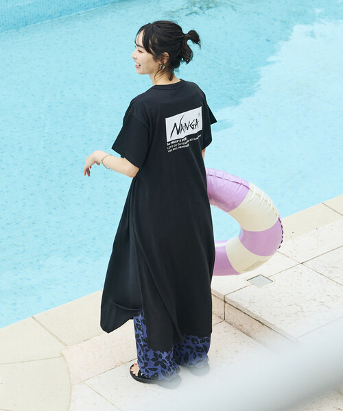 NANGA × FREAK'S STORE/ナンガ 別注 ウエストコード カットワンピース