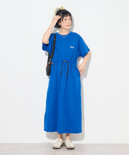 NANGA × FREAK'S STORE/ナンガ 別注 ウエストコード カットワンピース