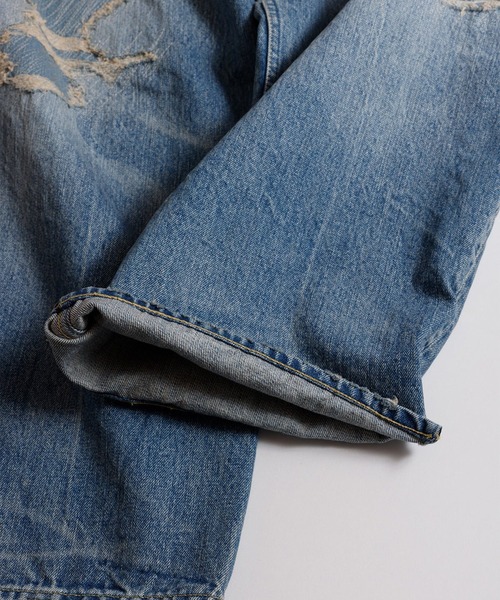 FDMTL(ファンダメンタル)の「【FDMTL】WIDE FIT DENIM CS136(デニムパンツ・メンズ・インディゴブルー・34inch/32inch/30 inch/28inch)」の4枚目の写真