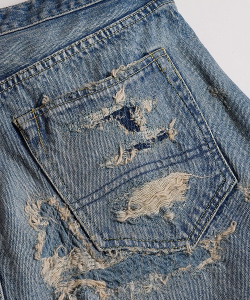 FDMTL(ファンダメンタル)の「【FDMTL】WIDE FIT DENIM CS136(デニムパンツ・メンズ・インディゴブルー・34inch/32inch/30 inch/28inch)」の3枚目の写真