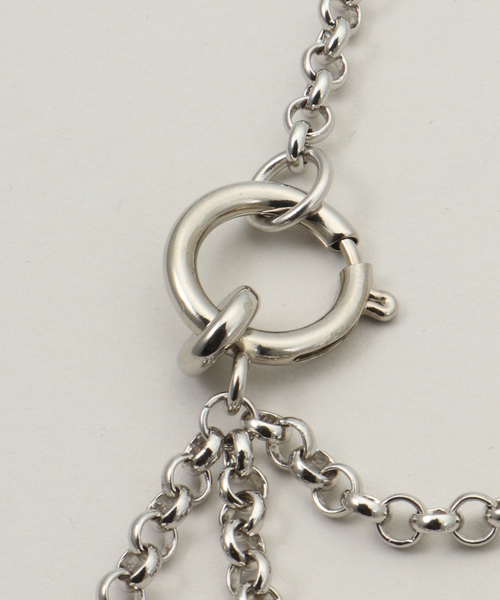 JUSTINE CLENQUET（ジュスティーヌクランケ）の「【JUSTINE CLENQUET/ジャスティーヌ クランケ】 JAY NECKLACE（ネックレス・レディース・シルバー・FREE）」の3枚目の写真