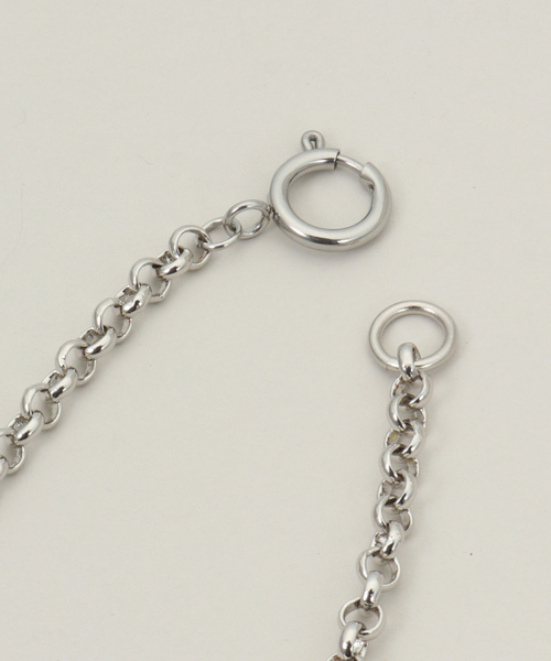 JUSTINE CLENQUET（ジュスティーヌクランケ）の「【JUSTINE CLENQUET/ジャスティーヌ クランケ】 JAY NECKLACE（ネックレス・レディース・シルバー・FREE）」の6枚目の写真