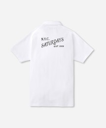 【新品】SATURDAYS NEW YORK CITY 半袖ポロ　ホワイトXXL Saturdays NYC｜サタデーズ ニューヨークシティのポロシャツ（半袖