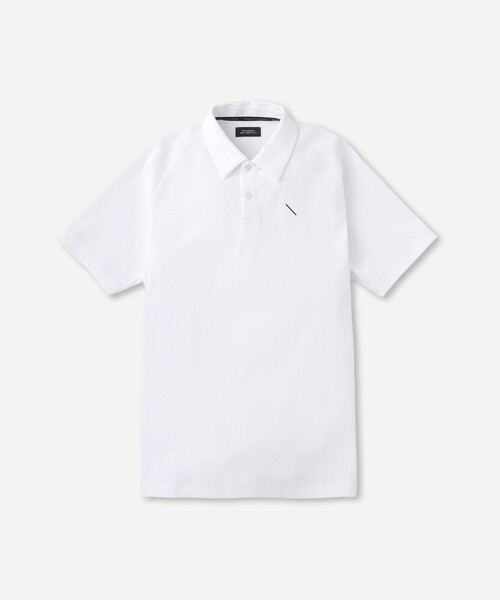 Saturdays Golf(サタデーズゴルフ)の「SS Popcorn Knit Shirt(ポロシャツ・メンズ・オレンジ/ネイビー/ホワイト・S/XL/M/L)」の13枚目の写真