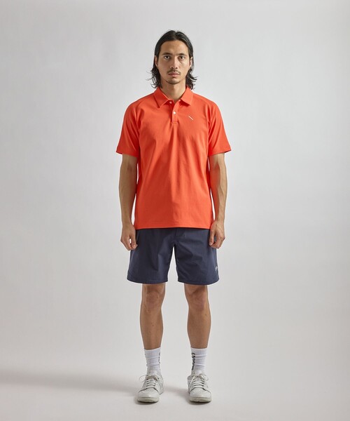Saturdays Golf(サタデーズゴルフ)の「SS Popcorn Knit Shirt(ポロシャツ・メンズ・オレンジ/ネイビー/ホワイト・S/XL/M/L)」の6枚目の写真