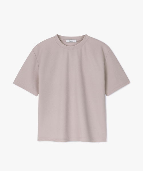 POLYGRAM（ポリグラム）の「デイリーリングクルラウンド半袖Tシャツ - 6COLOR（Tシャツ/カットソー・レディース・スカイブルー/ブラック/アイボリー/セージグリーン/グレイッシュベージュ/コーラルピンク・MEDIUM/LARGE/X-LARGE）」の9枚目の写真