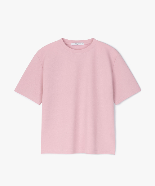 POLYGRAM（ポリグラム）の「デイリーリングクルラウンド半袖Tシャツ - 6COLOR（Tシャツ/カットソー・レディース・スカイブルー/ブラック/アイボリー/セージグリーン/グレイッシュベージュ/コーラルピンク・MEDIUM/LARGE/X-LARGE）」の12枚目の写真