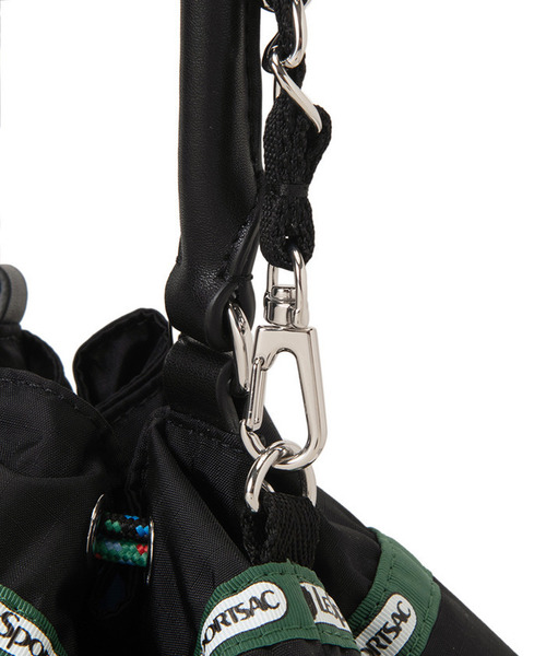 LeSportsac(レスポートサック)の「DBL DRAWST CHAIN BAG ミッドナイトグロウコード(ショルダーバッグ・レディース・ブラック・FREE)」の10枚目の写真