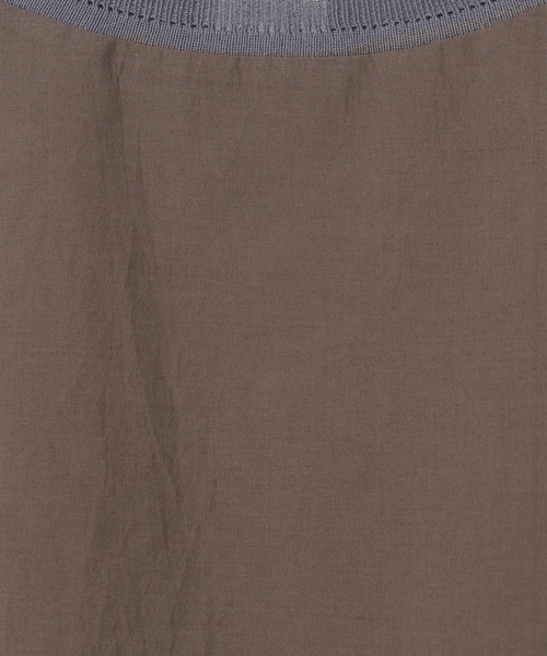 ORCIVAL(オーシバル)の「【ORCIVAL(オーシバル)】配色ネックプルオーバー(Tシャツ/カットソー・レディース・イエロー/ブラウン・FREE)」の3枚目の写真