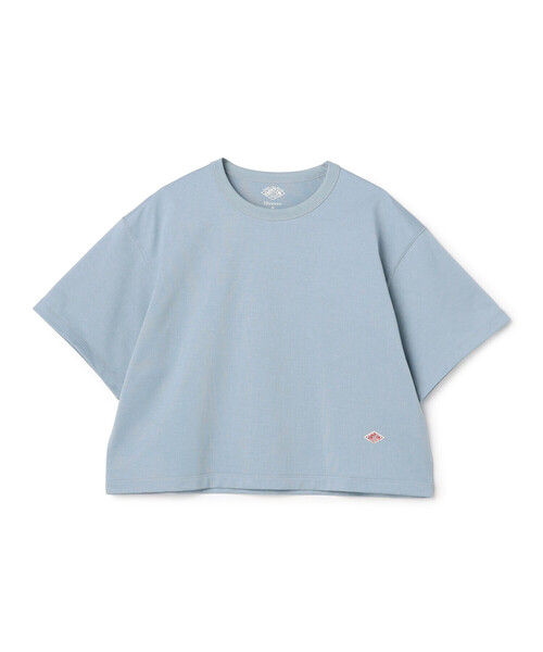 DANTON(ダントン)の「Store-Exclusive Women’s Cotton Jersey Short Length T-shirt(Tシャツ/カットソー・レディース・グレイッシュベージュ/ブラック/ブルー系その他/オレンジ系その他/ホワイト・S/M)」の4枚目の写真
