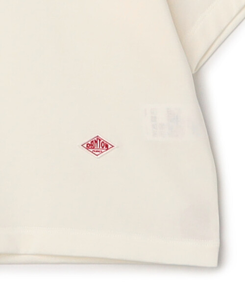 DANTON(ダントン)の「Store-Exclusive Women’s Cotton Jersey Short Length T-shirt(Tシャツ/カットソー・レディース・グレイッシュベージュ/ブラック/ブルー系その他/オレンジ系その他/ホワイト・S/M)」の7枚目の写真