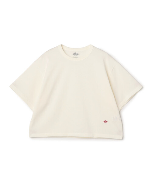 DANTON(ダントン)の「Store-Exclusive Women’s Cotton Jersey Short Length T-shirt(Tシャツ/カットソー・レディース・グレイッシュベージュ/ブラック/ブルー系その他/オレンジ系その他/ホワイト・S/M)」の12枚目の写真