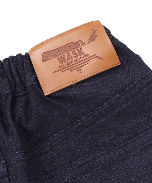 WASK(ワスク)の「インディゴ×迷彩ストレッチ6分丈パンツ(110~160cm)(その他パンツ・キッズ・ネイビー・130cm/160cm/140cm/150cm)」の12枚目の写真