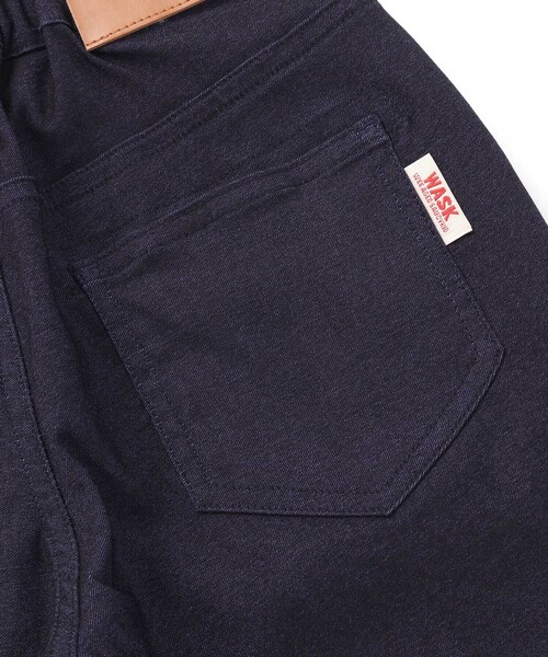WASK(ワスク)の「インディゴ×迷彩ストレッチ6分丈パンツ(110~160cm)(その他パンツ・キッズ・ネイビー・130cm/160cm/140cm/150cm)」の13枚目の写真