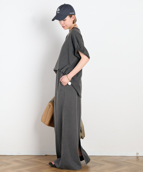 AMERICANA（アメリカーナ）の「【AMERICANA/アメリカーナ】別注OVER SILHOUETTE T（Tシャツ/カットソー・レディース・ブラック系その他/ボルドー・FREE）」の22枚目の写真
