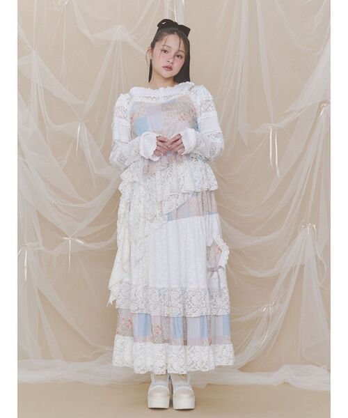 merry jenny（メリージェニー）の「フラワーガーデンアシンメトリートップス（シャツ/ブラウス・レディース・ピンク/イエロー・FREE）」の12枚目の写真