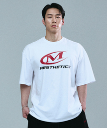 シンボルビッグロゴオーバーサイズTシャツ(ホワイト)