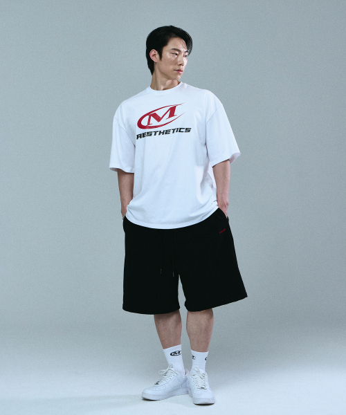MIHAK(ミハク)の「シンボルビッグロゴオーバーサイズTシャツ(ホワイト)(Tシャツ/カットソー・メンズ・その他・3/1/2)」の3枚目の写真