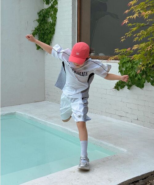 BROWNBREATH KIDS(ブラウンブレスキッズ)の「KIDS QUICK DRYING COLOR BLOCK SHORTS - BLACK(その他パンツ・レディース・その他・140/150/110/120/130)」の3枚目の写真