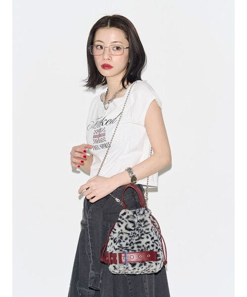jouetie(ジュエティ)の「アシメヘムデニムミドルスカート(スカート・レディース・ブルー/ブラック/カーキ・SMALL/MEDIUM)」の8枚目の写真
