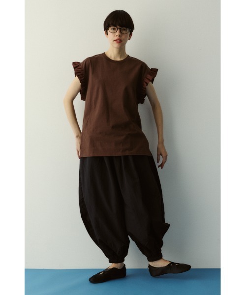 Nylon balloon pants / ナイロンバルーンパンツ（スラックス）｜HeRIN