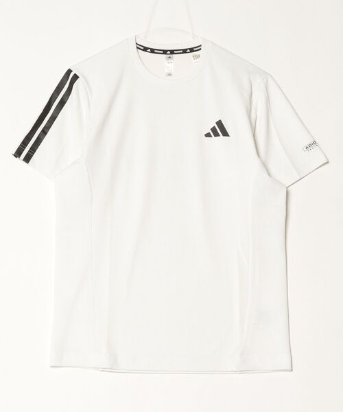 adidas（アディダス）の「【別注】アディダス adidas M TRN バックロゴ S/S Tシャツ 限定コラボ（Tシャツ/カットソー・メンズ・ホワイト/ブラック/グリーン・M/L/LL/3L/S）」の7枚目の写真