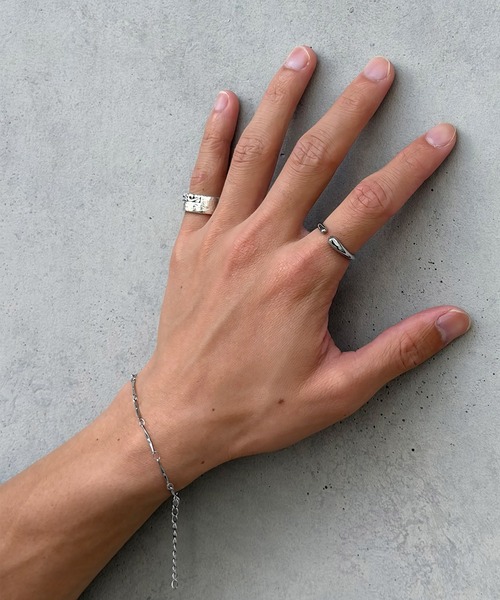 SBG(エスビー)の「インフルエンサー みずきち × ダブルドロップリング(リング・メンズ・シルバー・16号/12号/18号/14号)」の20枚目の写真