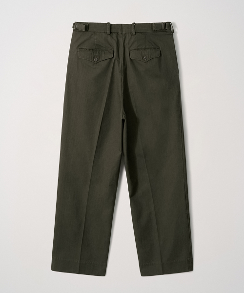 EDWARDMAX(エドワードマックス)の「HBTコットンバイオウォッシュラフパンツ(カーキ)(その他パンツ・メンズ・その他・MEDIUM/LARGE/X-LARGE)」の2枚目の写真