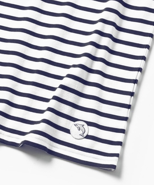 ORCIVAL（オーシバル）の「【ORCIVAL】ORCIVAL ボーダーTシャツ キッズ（Tシャツ/カットソー・キッズ・ホワイト系その他/ホワイト系その他2・125/115/135）」の5枚目の写真