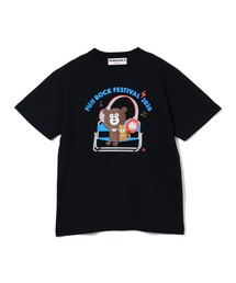 BEAMS | 〈MEN〉FUJI ROCK FESTIVAL'26 / The Wonderful! design works. / BIG HEADPHONES BEAR TEE(WEB限定)(Tシャツ/カットソー)