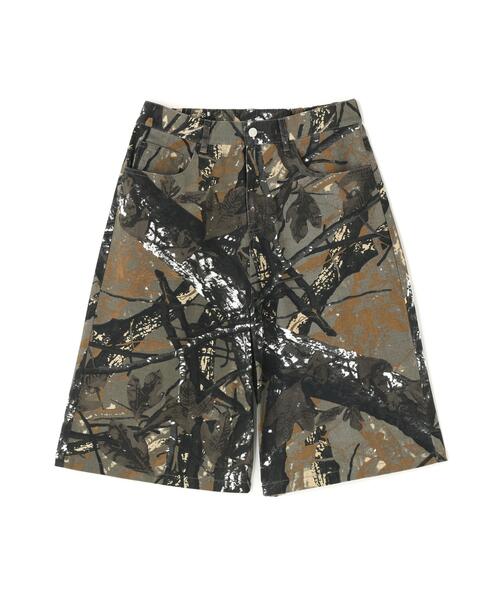 DANKE SCHON(ダンケシェーン)の「【WEB&DEPOT限定】DankeSchon/ダンケシェーン/PATTERN SHORTS(その他パンツ・レディース・オリーブ系/ブラウン・L/M/XL)」の1枚目の写真