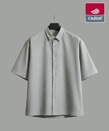 【日本製温度調整素材】アウトラスト レギュラーカラーシャツ |夏服/オフィスカジュアル/ビジネス/ウォッシャブル/ストレッチ/速乾