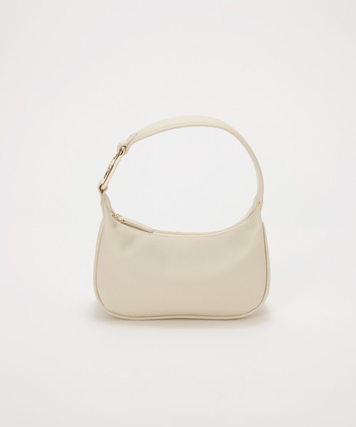 EFOLE(エフォル)の「Carabiner mini bag/カラビナミニバッグ(ハンドバッグ・レディース・オフホワイト/ブラック・FREE)」の1枚目の写真