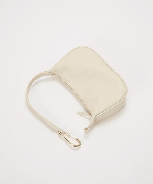 EFOLE(エフォル)の「Carabiner mini bag/カラビナミニバッグ(ハンドバッグ・レディース・オフホワイト/ブラック・FREE)」の6枚目の写真